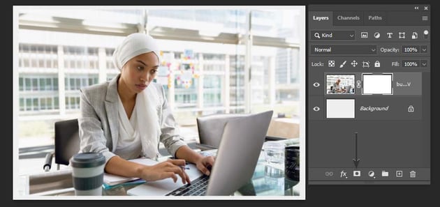 adding a layer mask